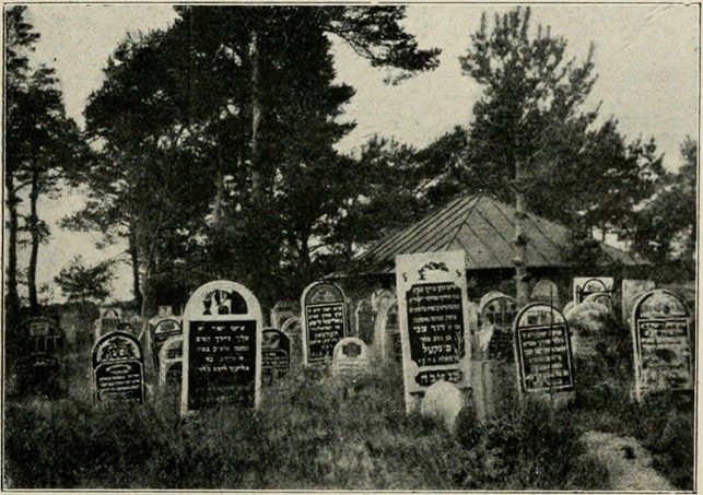 Cmentarz żydowski w Górze Kalwarii w czasie I wojny światowej – fot. Arthur Levy